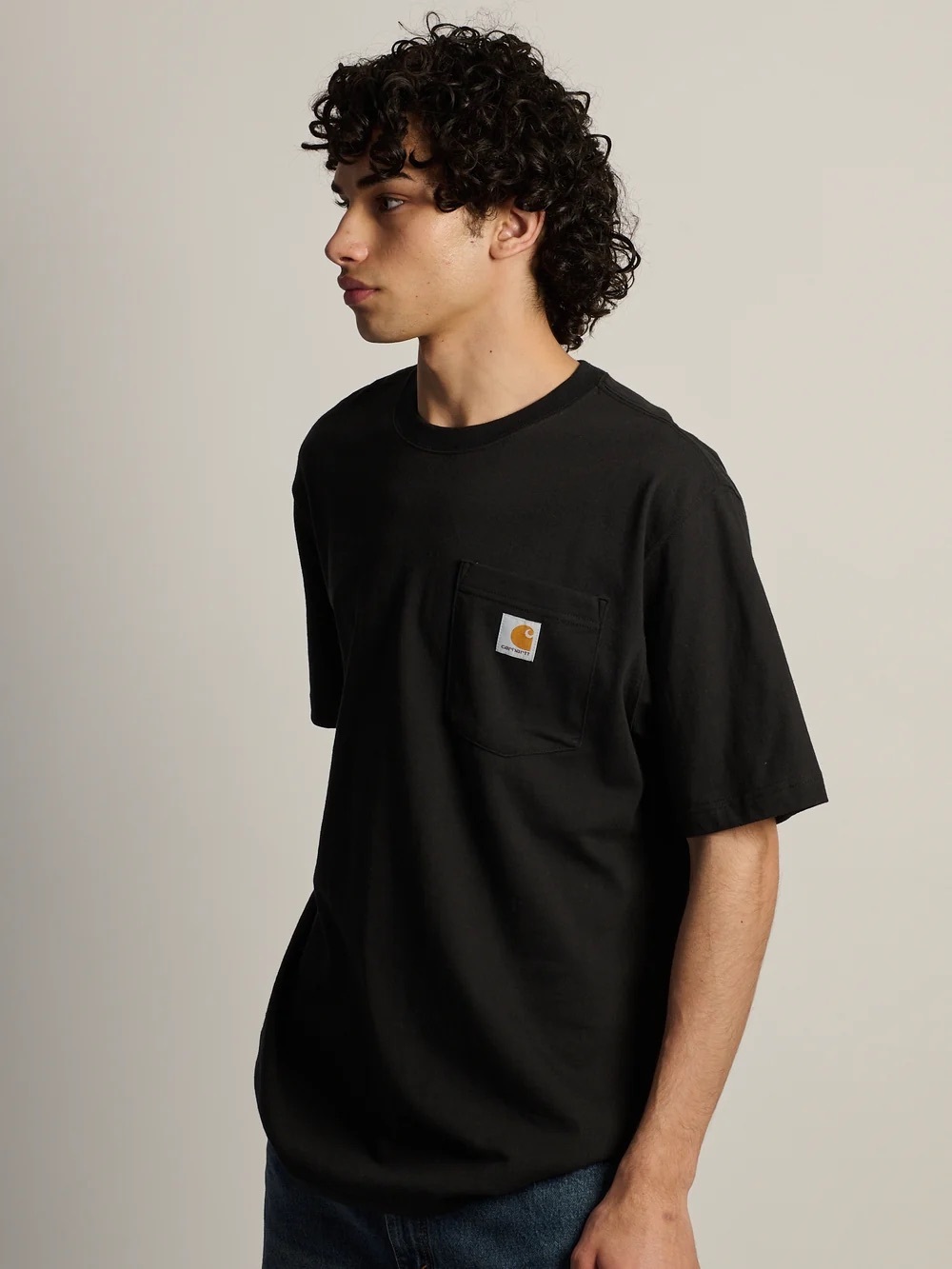 Carhartt Black Short-Sleeve Pocket Tee